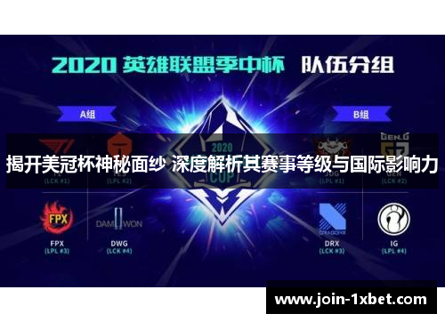 揭开美冠杯神秘面纱 深度解析其赛事等级与国际影响力 揭开美冠杯神秘面纱 深度解析其赛事等级与国际影响力